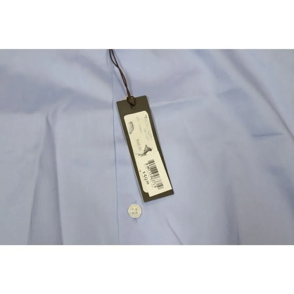 Michael Kors 100% Cotton‎ Little Boys Light Blue Button Down Shirt Size 4
